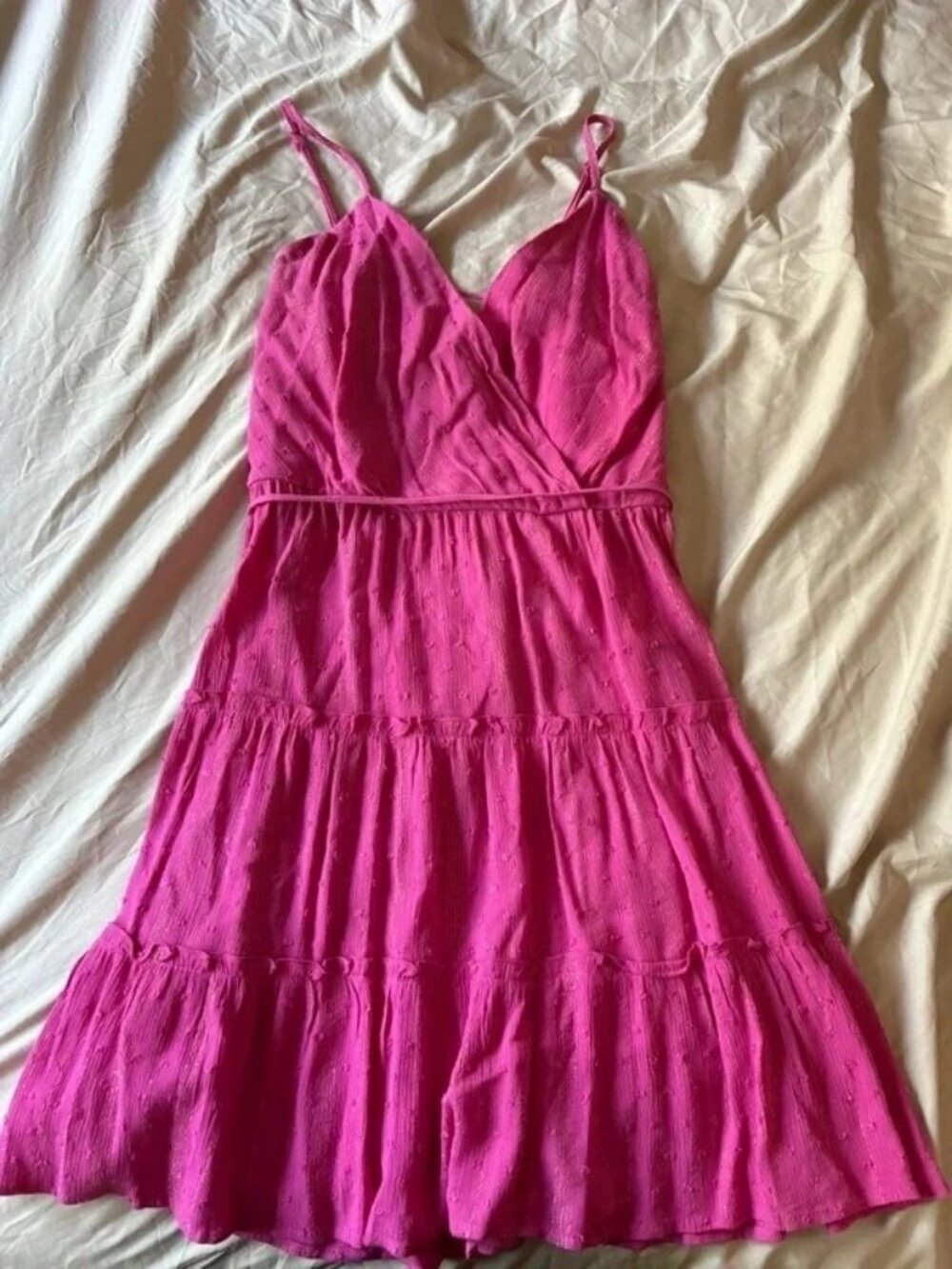 Pink and gold dress